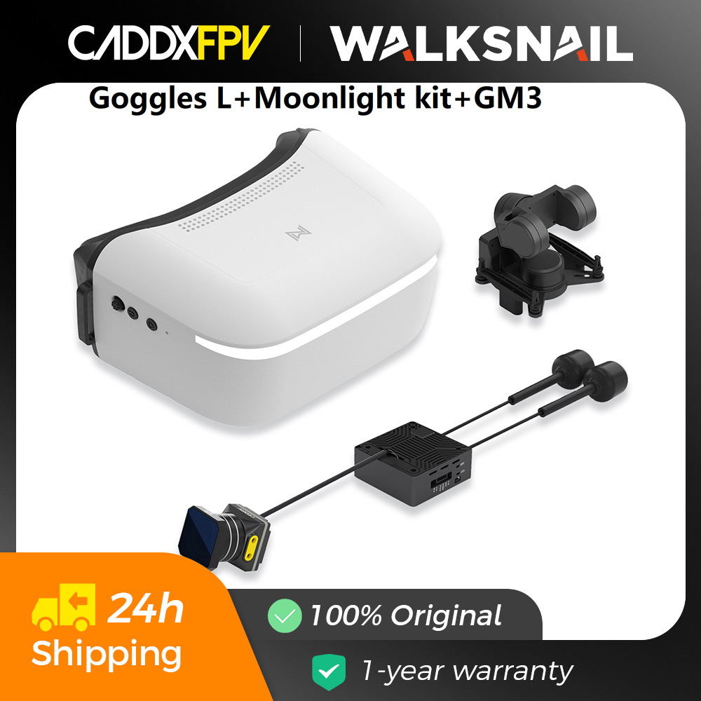 Walksnail Avatar Hd Moonlight Kit 4K - Caddx Walksnail 아바타 HD 고글 L+Walksnail